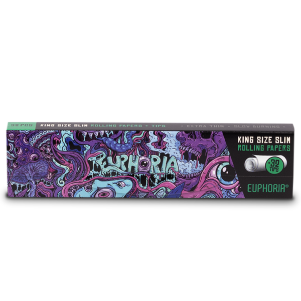Mortalhas Psicodélicas Kingsize Slim + Filtro